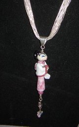 Japanese Doll Pendants w/10 Silver Strand Necklace in Ruidoso, New Mexico