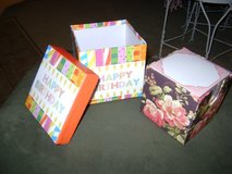 Birthday Box With Note Cube in Luke AFB, Arizona